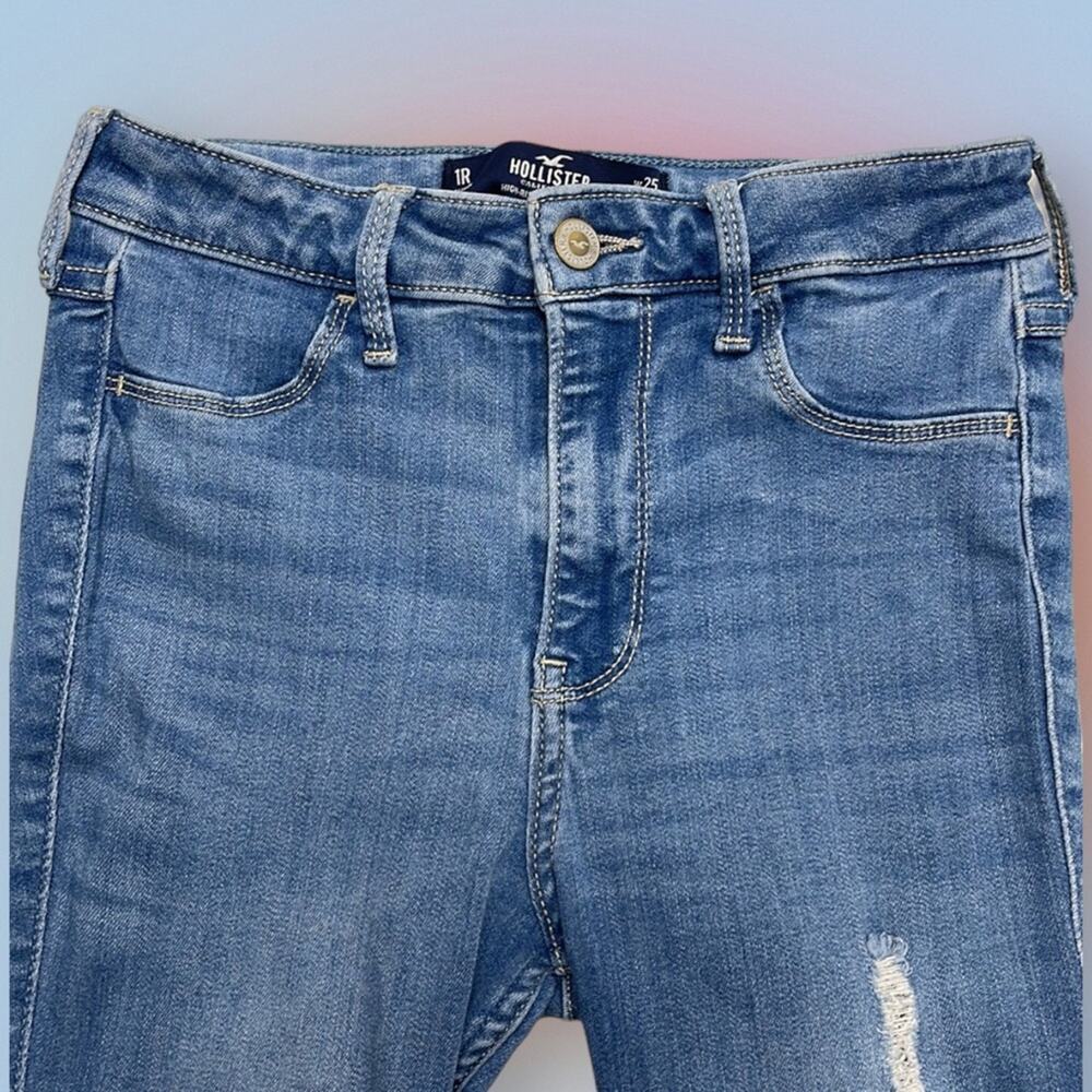 HOLLISTER Women’s 1R HIGH RISE JEAN LEGGING - Picture 1 of 4